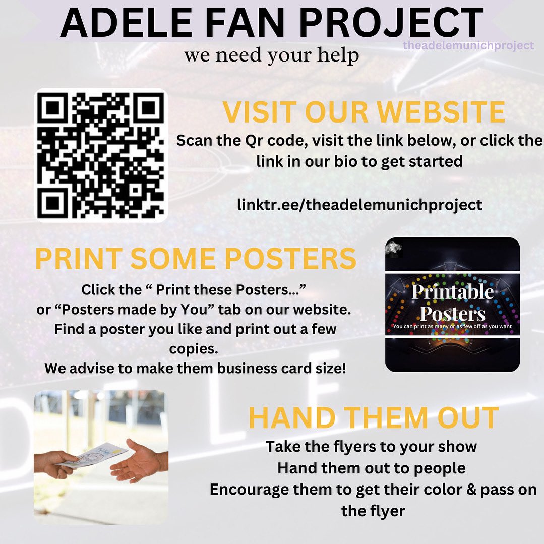adelemucproject's tweet photo. Less than a week to go until we can have the arena looking like a rainbow!! 🤍

#adeleinmunich #adelemunich2024 #adelemunich #adeleinmunichproject #theadelemunichproject #fanproject #adelemunichfanproject #munichfanproject #adeleadkins #adelemusic #adelechallenge #adeleaccess https://t.co/D8Wyoc6MzI