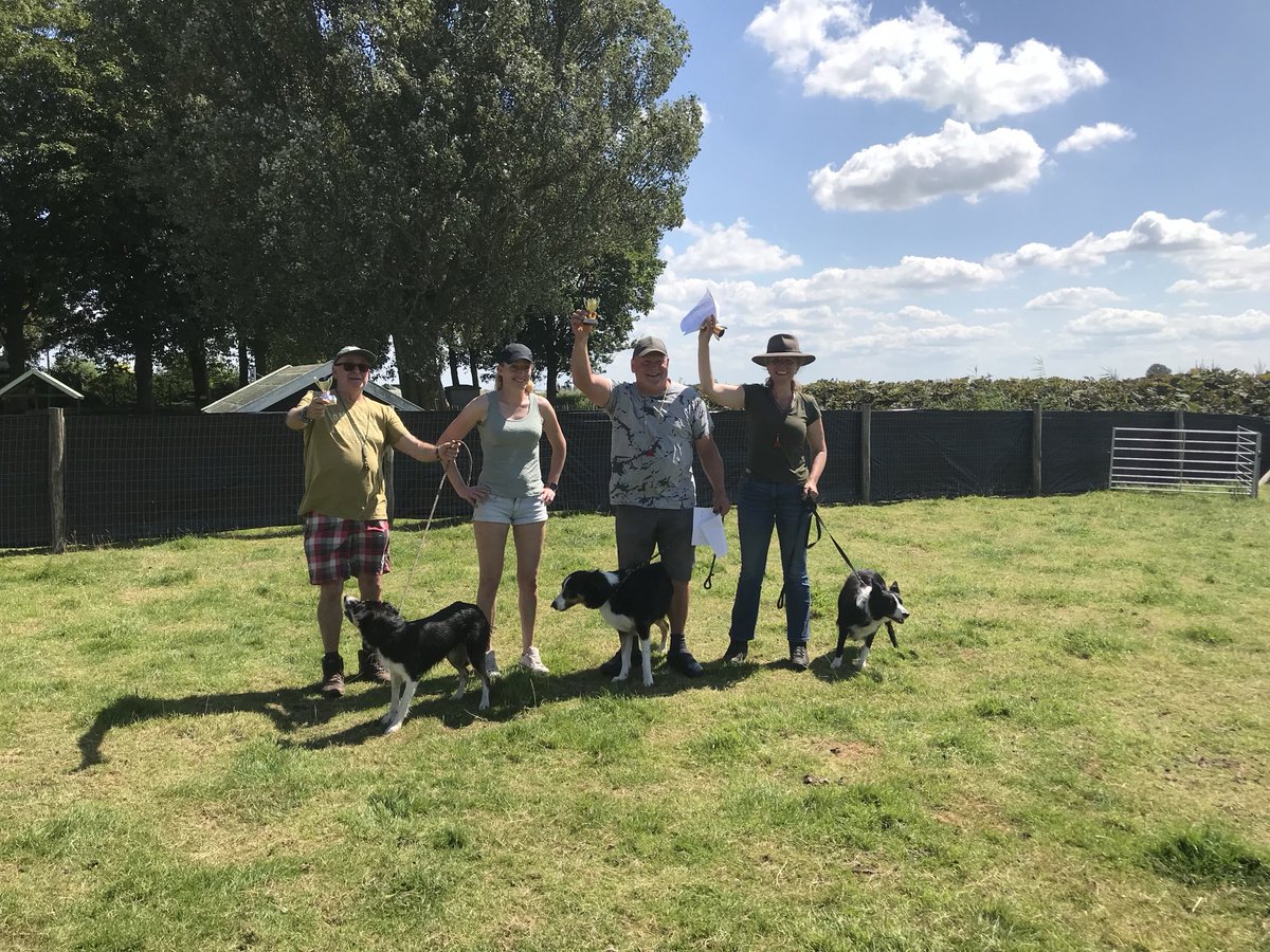 arnoudjspaaij's tweet photo. Floyd, 3th on Saturday and winner of the #Zee-Bra #trial #congrads to the other competitors who shared the podium of honor. #bordercollies #working #sheepdog https://t.co/e4oxO8vvwI