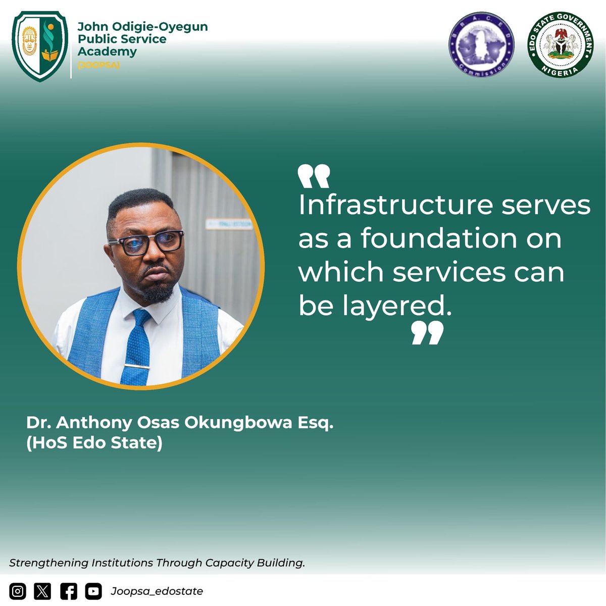 joopsa_edostate's tweet photo. Some key takeaways from The BRACED Commission Strategy Retreat Programme for Heads of Service

.
.
.
…come experience JOOPSA

#BRACEDRetreat2024
#JOOPSA
#edostate
#publicservice
#teamjoopsa https://t.co/WXwHqvIOXt