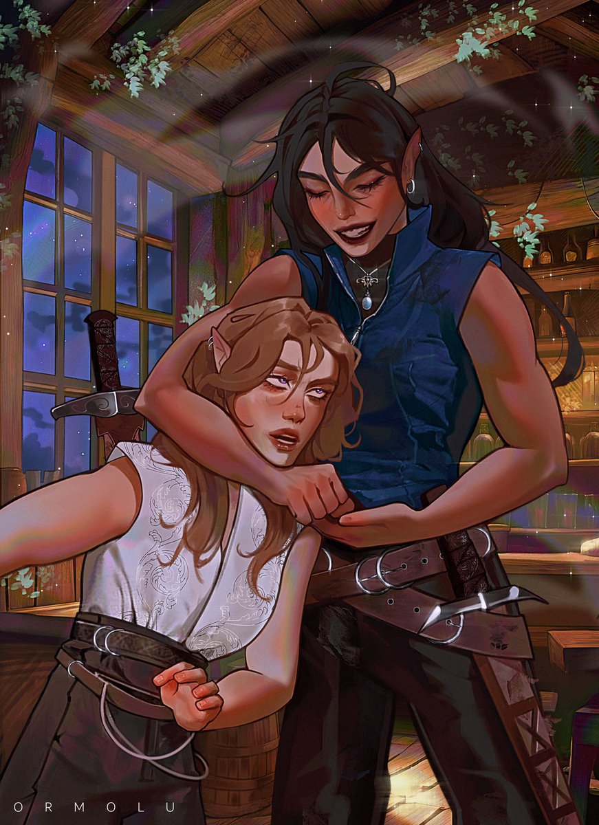 #shootyourshotsunday 

Juniper, a sheltered new adult and her queer, rugged grandma, Esme, travel to their ancestral kingdom. Except Esme has too many secrets and Juniper isn't ready for the emotional and physical battles ahead… or her growing feelings for a backstabbing deity.