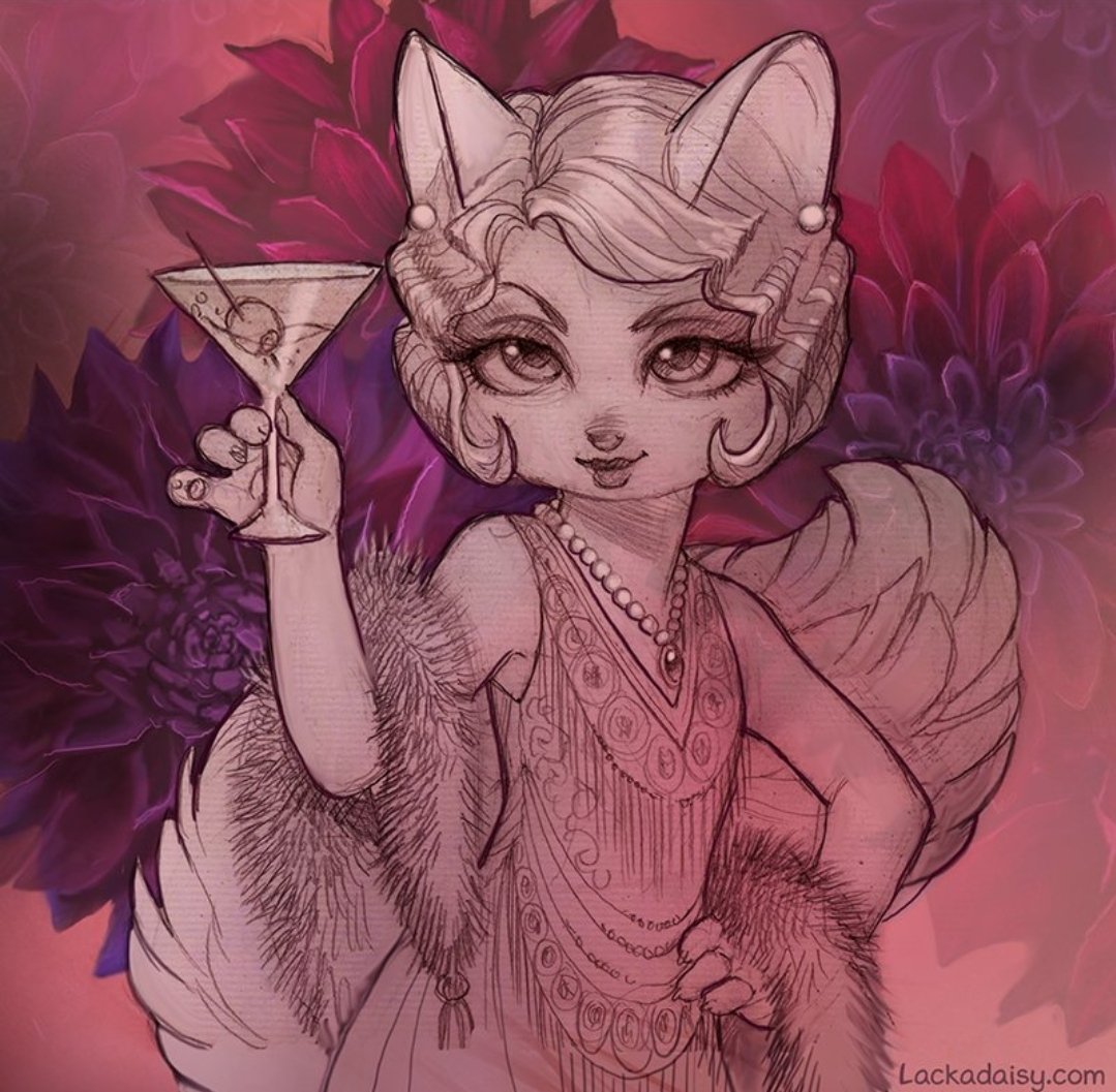 Day416♧
#lackadaisy #LackadaisyCats #boozecats #lackadaisycomic #lackadaisymitzi
 Ft @dailymitzimay