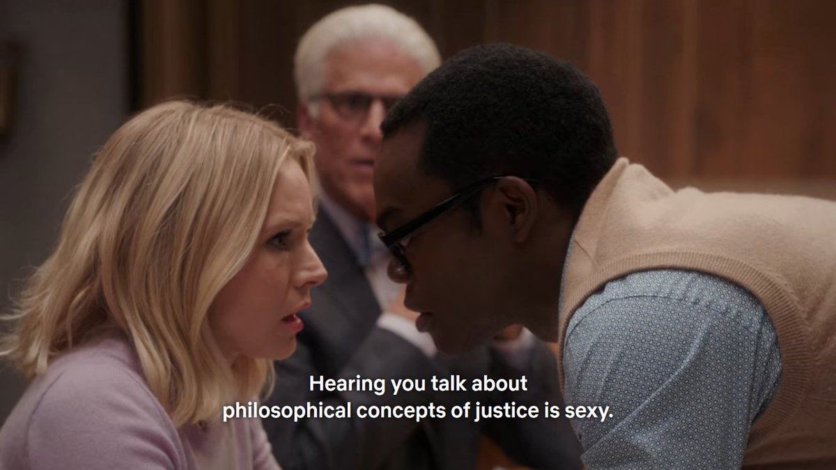 The Good Place Out of Context tweet media