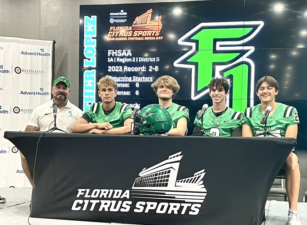Father Lopez Green Wave Football tweet media