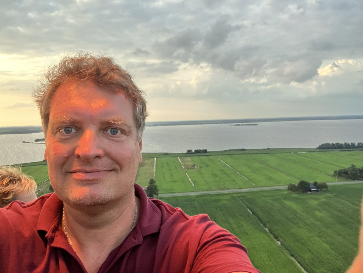 Dromen komen soms uit.
Prachtige ballonvaart gehad 
Joure / Bantega