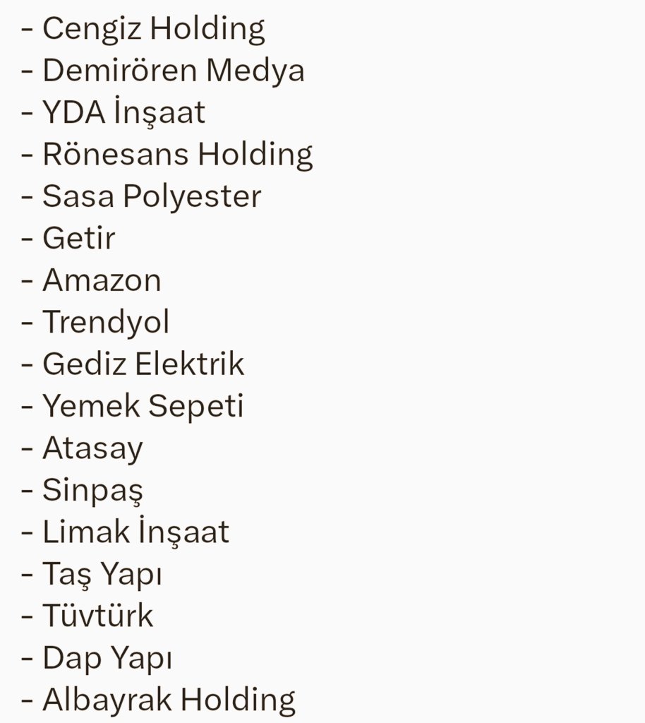 Devlete tek kuruş vergi ödemeyen şirketler!

En sonuncuya özellikle dikkat!!!