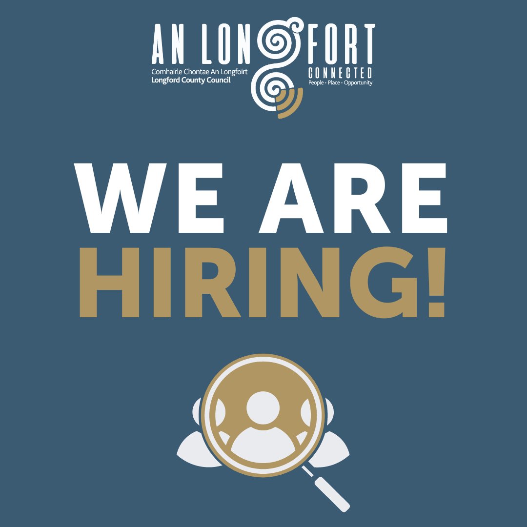 Longford County Council is now recruiting for the following positions:
📍Community Safety Co-ordinator
📍Community Safety Administrator

Apply by 4pm Friday 9 August 2024 ➡️bit.ly/LongfordCounty…

#Longford #YourCouncil #Wearehiring