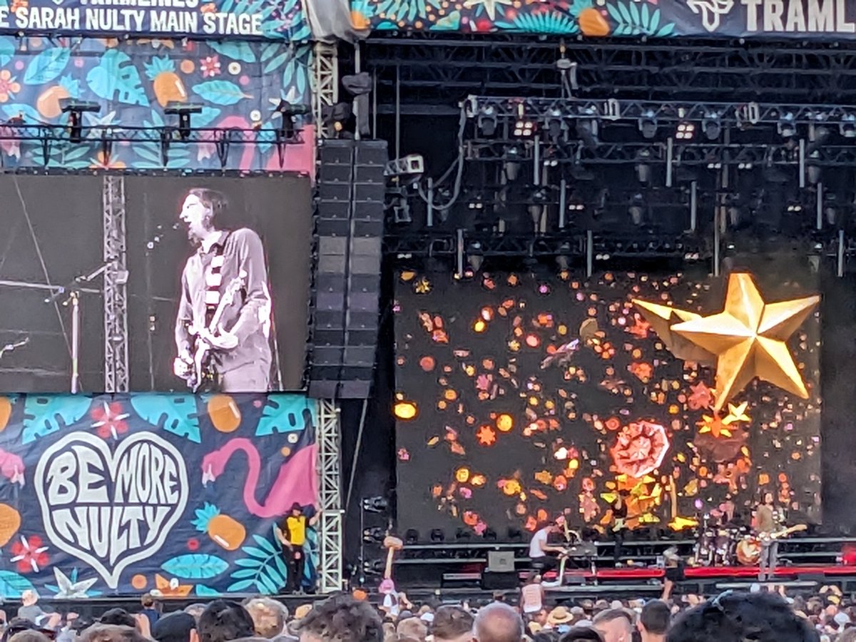 danbooth's tweet image. Twenty years since the Final Straw tour at Manchester Apollo, @snowpatrol superb again @tramlines tonight