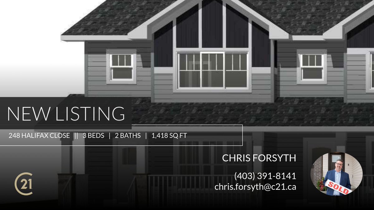 📍 New Listing 📍 Take a look at this fantastic new property that just hit the market located at 248 Halifax Close in Penhold. Reach out here or at (403) 391-8141 for more information!

Listed by Dale Devereaux

Chris Forsyth - Rea... homeforsale.at/248_HALIFAX_CL…