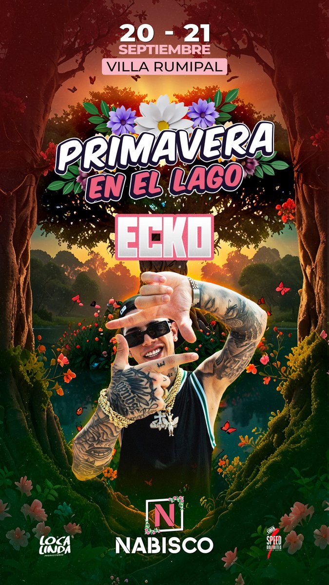 Nabiscosummer's tweet photo. 🤯‼️ PRIMER ARTISTA CONFIRMADO‼️🤯

@_ecko 

LA PRIMAVERA MÁS TOP ES ACÁ 🤩 

🎟️ Anticipadas a la venta por passline o con nuestros rrpp oficiales 

#Primaveraenellago 
#PEL
#Nabisco 
📍Villa Rumipal https://t.co/dE3g3muC6N