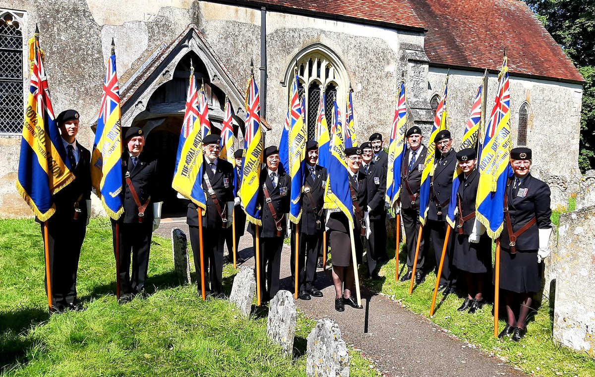Worthy_Down's tweet photo. Hampshire RBL Women's Section dedicating their new County Standard today. Great people doing exceptional work for our #Veterans and wider communities @PoppyLegion @RecruitmentAgc https://t.co/TaGtTgg9OB