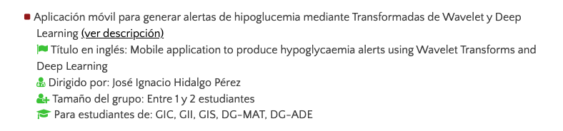 AbsysGroup's tweet photo. Si estudias @informaticaucm y quieres hacer un TFG relacionado con la computación evolutiva y aplicación en Salud, aquí tienes algunas que puedes hacer en @AbsysGroup https://t.co/FMhWHUuwbI