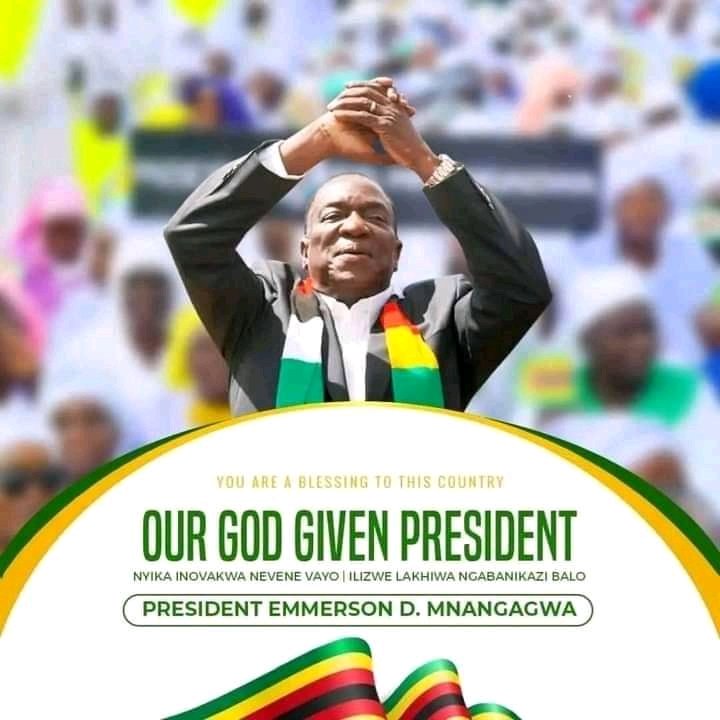ChambatiLevison's tweet photo. He is the Biblical Joshua of our time. We are blessed to be led by a selfless leader who cares for his pple. May God bless our President Cde E.D Mnangagwa. Zim🇿🇼 is in safe hands.
#EDWORKS
#VoteZANUPF
@Chiefcts
@SokoCindy @Makujoe1
@Vahombe07
@cdehombarume
@TinotendaGacha1 https://t.co/XSXVWnL50M