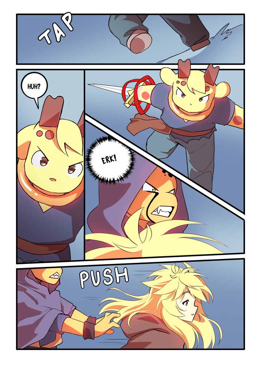 ShidoDraws's tweet image. Here's four random pages from Nina, chapter 15.