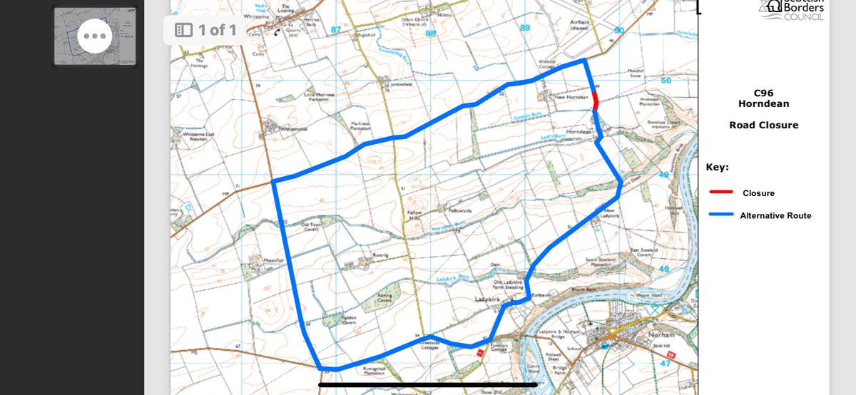 jamesan34033763's tweet photo. Road diversion information. https://t.co/H7loeJmnyu