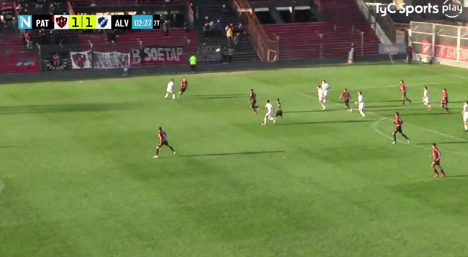 ¡Segundo tiempo en marcha! <a href="/ClubPatronatoOf/">Club A. Patronato</a> y <a href="/ClubAlvaOficial/">Club A. Alvarado</a> igualan 1-1 con goles de Oscar Belinetz y Gabriel Díaz. Seguilo EN VIVO y en exclusiva por Play.tycsports.com acá 👉surl.li/sntcsr
 
#NacionalEnTyCSports