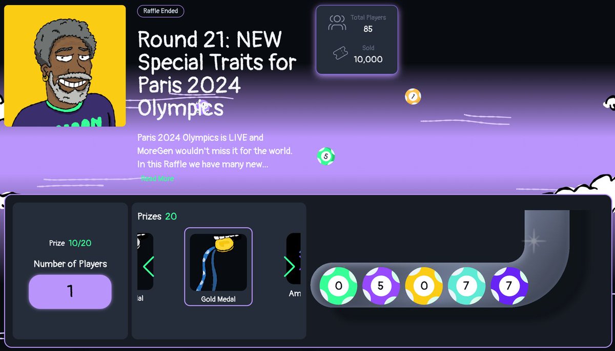 Playing $MOON Games should be considered as a sport at the Olympics! #Paris2024 🕹️🎱 

Congrats to all the winners at Round 21 including 🎉
0.2 $SOL : <a href="/lucsvss/">Lucas</a> 
$MOON Tax : <a href="/ConhNFT/">ConhNFT</a>
3 X $MOON Points Multiplier : <a href="/DoctorWillamar/">DoctorWill</a> 

🌐 freemoon.meme/raffles