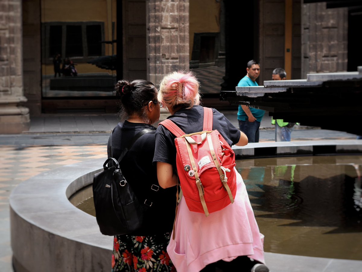 Muchas gracias a todxs lxs que participaron en el #Rally101museos de <a href="/101museos/">101Museos.México</a> buscando pistas en el Colegio de #SanIldefonsoMx, epicentro del muralismo mexicano 🙌🏽🎨🏃‍♂️🏃