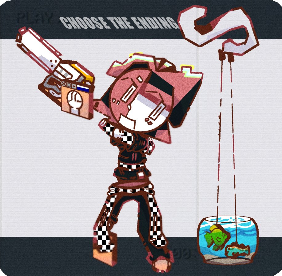 RamDotHere's tweet photo. GO CRAZY ON FISH‼️‼️

► *vote the ending [1/2]*

[#art  #OC] https://t.co/oRUOIT4wbz