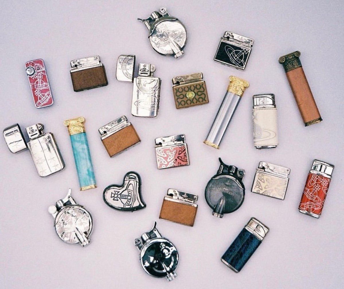dearvotion's tweet photo. various vivienne westwood lighters https://t.co/jJXZhx2tIa