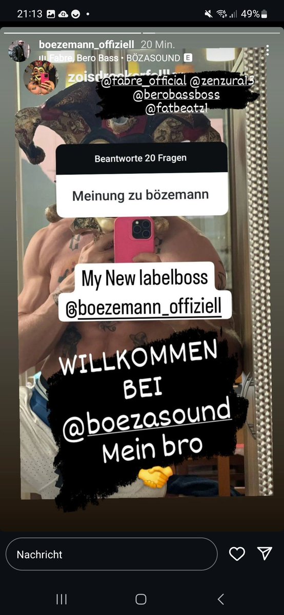 Mois/Zois tritt bözemann seinem label bösesound bei.