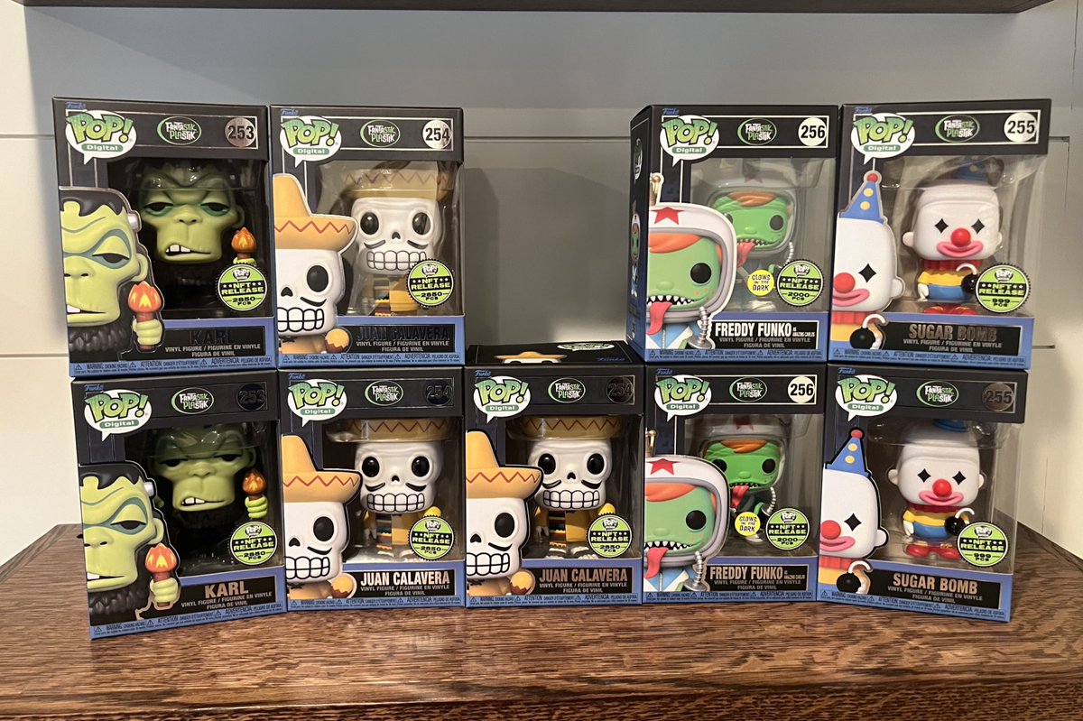 wildfortoys's tweet image. @Dropppio delivery! 📦🚚  Love these physical Pops! from the “Fantastik Plastik Series 2” NFT drop! Happy they arrived damage free. #Funko #FunkoPop #FunkoPopDigital #NFT #collectible #WildForToys #FantastikPlastik