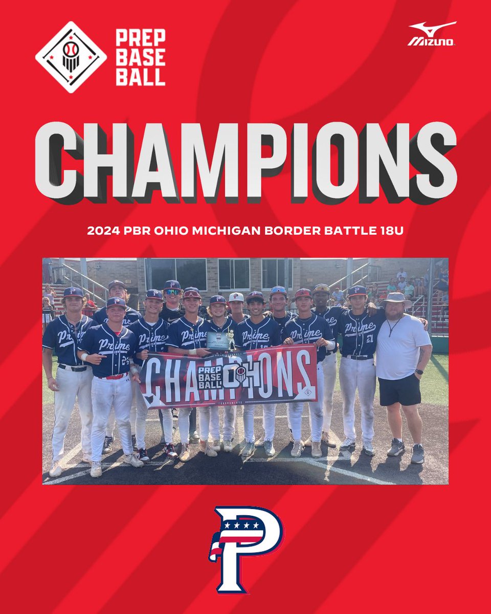 Prep Baseball Ohio (@prepbaseballoh) on Twitter photo 🏆2024 PBR Ohio Michigan Border Battle🏆
18U CHAMPIONS! 🥇
Final Score:
USA Prime Michigan: 4
Windsor Selects 18U: 2
@USAPrimeNahty
MVP: D.J. Edwards (<a href="/Djedwards4210/">Deshawn Edwards</a>) 🏆2024 PBR Ohio Michigan Border Battle🏆
18U CHAMPIONS! 🥇
Final Score:
USA Prime Michigan: 4
Windsor Selects 18U: 2
@USAPrimeNahty
MVP: D.J. Edwards (<a href="/Djedwards4210/">Deshawn Edwards</a>)