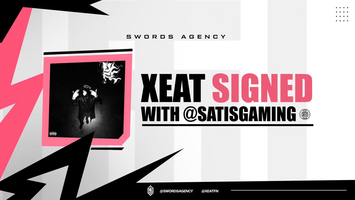 SATIS — Xeat 🇧🇷🖤
-
We are glad to announce that our talent @Xeatfn has signed @SatisGaming. 
-
We expect many from this partnership between our client and SATIS.