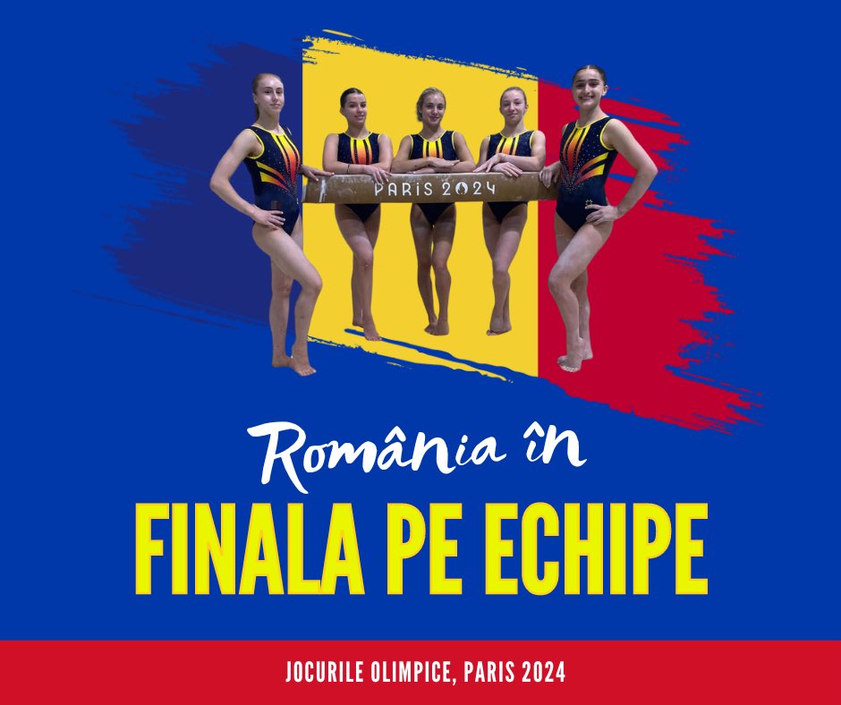 fangymnastics's tweet image. After 12 years, the Romanian WAG team is back in the Olympic final! Enjoy your moment, girls! 🇷🇴
#Paris2024 #Olympics #OlympicGames #teamRomania #Gymnastics