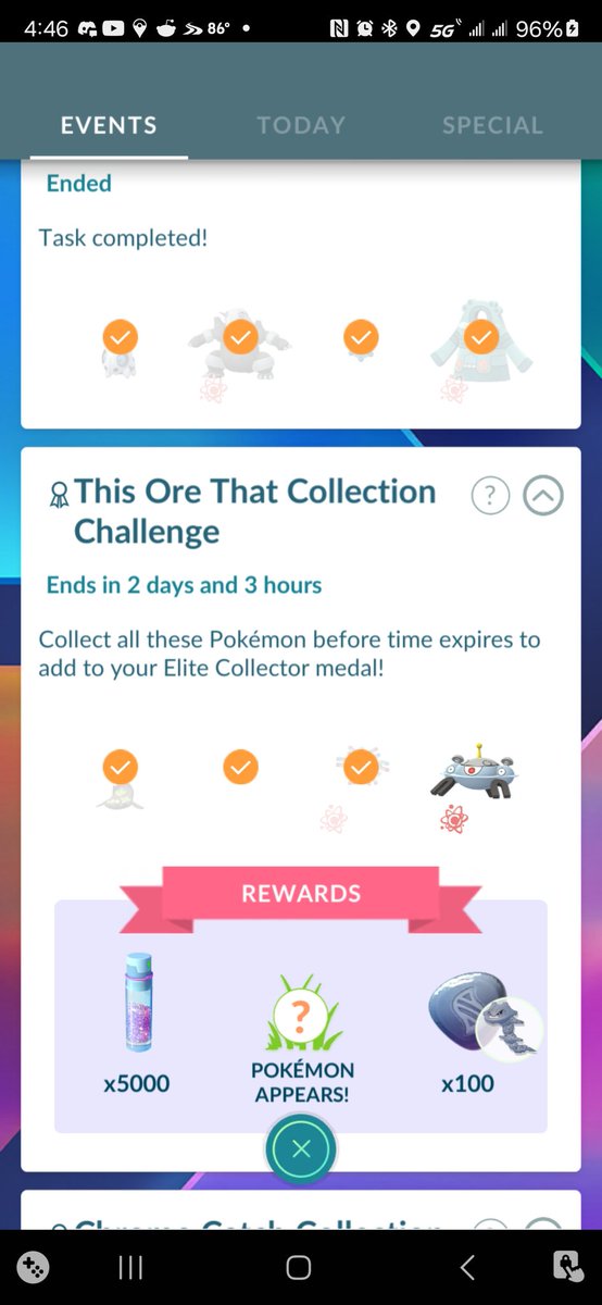 carcrasher89's tweet photo. @PokemonGoApp so I got the candies saved up to evolve magneton but it didn't count towards this ore that collection. https://t.co/27pZwgqrZ6