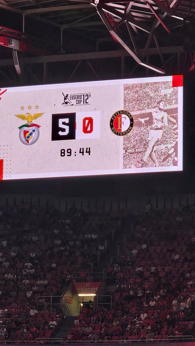Benfica 5-0 Feyenoord 👌🦅