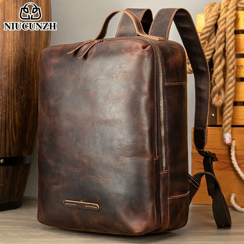 BrainstormShop1's tweet image. 1pc Men's Genuine Leather Backpack, Large Capacity brainstormshopping.com/products/1pc-m…
ensuring it ages beautifully over time while maintaining its rugged charm
#MensGenuineLeatherBackpack #LargeCapacityBackpack #VintageTravelBackpack #LaptopStorageBackpack #LeatherTravelBackpack