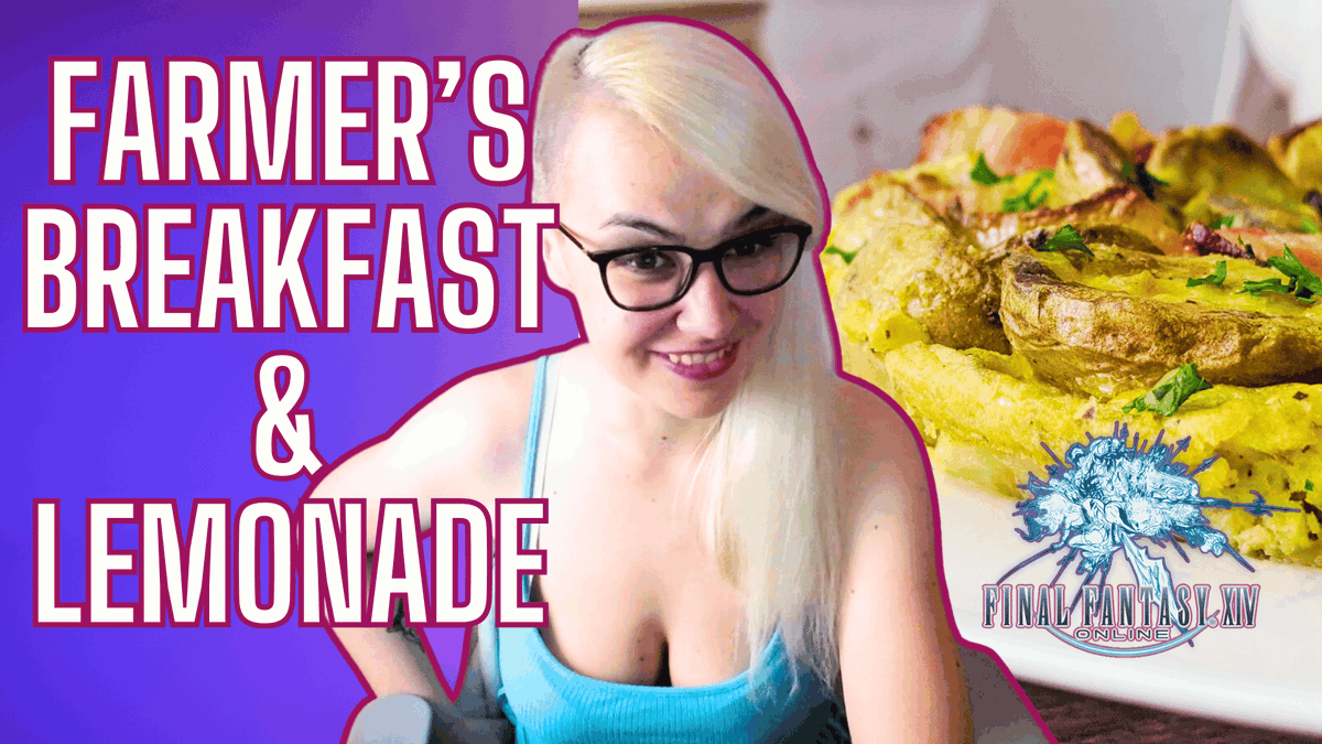 veeplaysttv's tweet photo. Had a blast making Farmer's Breakfast &amp; Lemonade - the full video is now available on Patreon and YT Memberships in EARLY ACCESS! Enjoy! 🍳

Links below ⬇️ #FFXIV #FFXIVCookbook #FF14 https://t.co/Kiq4vjXdb1