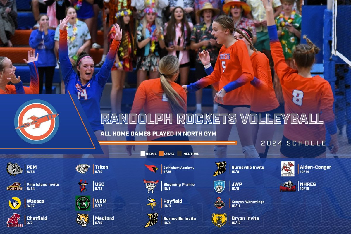 2024 Season….we’re ready! 💙🧡🏐🚀