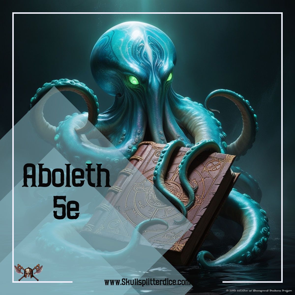skullsplitterga's tweet photo. What are your thoughts on the Aboleth?
Read more: https://t.co/aQ1ngopXcG
#dnd #dungeonsanddragons #dnd5e #rpg #tabletoprpg #dice #dnddice #dicesets #rpgdice #aboleth #aboleth5e #abolethdnd https://t.co/p3eJfmZHJf