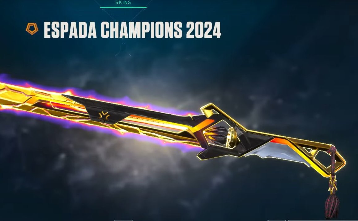 CourageXNews's tweet photo. Valorant champions 2024 colection in game

#VALORANT #VALORANTChampions #superpower https://t.co/YhcxpzzLDN