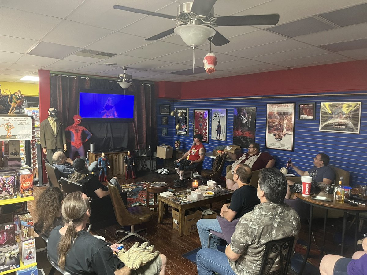 Great Turnout for our Last Cosmic Movie Night! Thank You to all who came out for it! 1 Week Left! It’s Overwhelming to Say the Least!