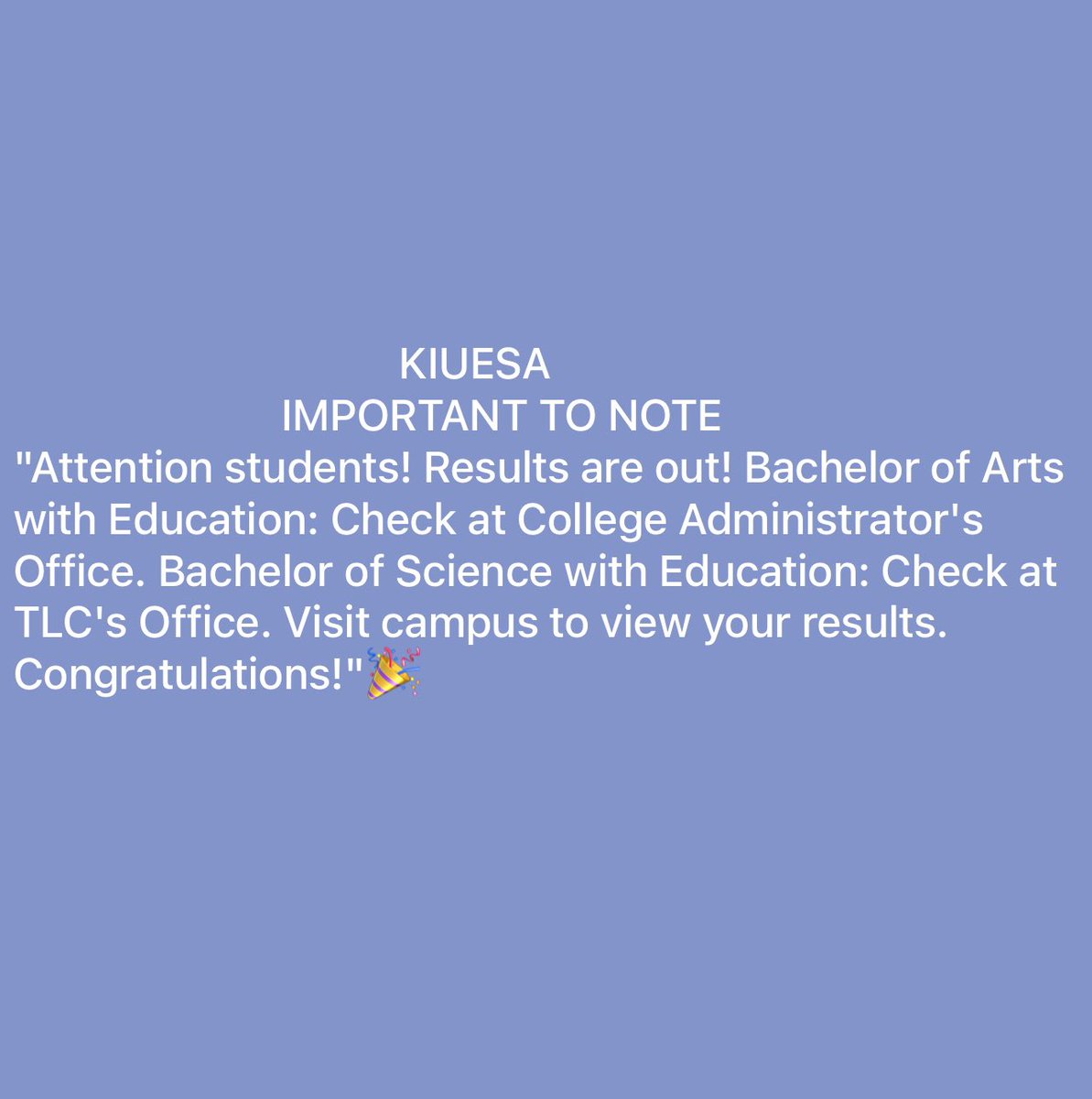 KIUESA FORUM tweet media