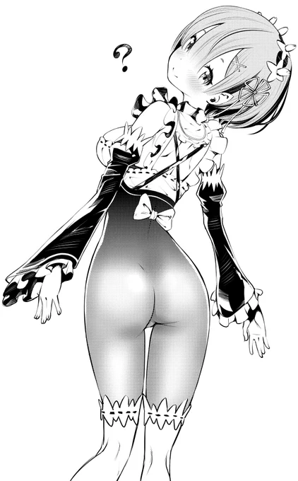 今日の過去絵は、レムです。