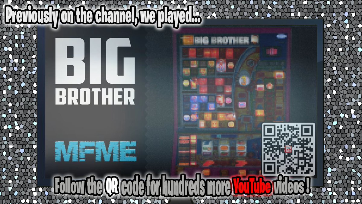 gentlemenpixel's tweet photo. We are a gaming #YouTube channel and this is...
Big Brother running on the MFME
Link: https://t.co/Sso7CochAB
#fruitmachine #retrogaming @Retweelgend @PromoGameRT @YouTubeGaming @streamerszone https://t.co/4ibv81IsFZ