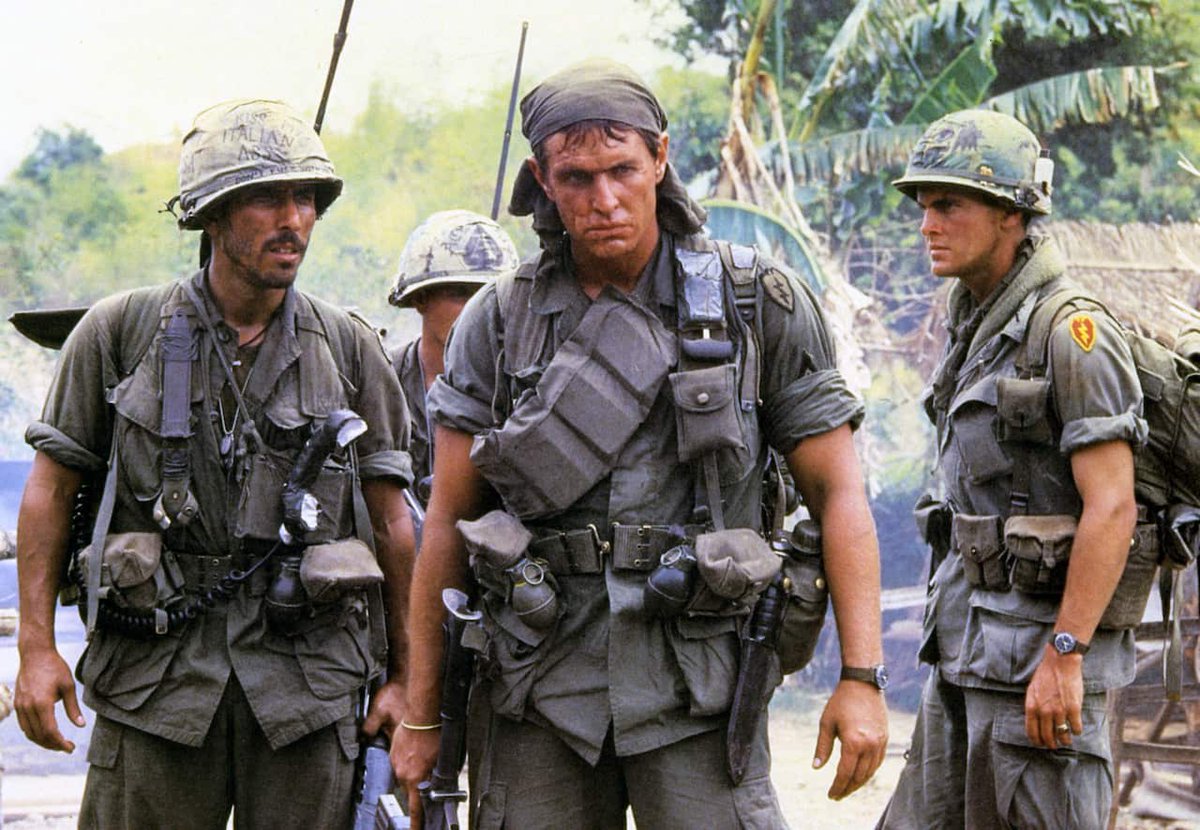 Slarty247's tweet photo. #90 Platoon (1986) #NeilsFavouriteFilms #CountdownToOscars2025
Idealistic Chris skips college and volunteers for the army and is thrown straight into the jungle along the Vietnam/Cambodia border to find a US army at war with itself as much as with the enemy. https://t.co/BTKa9equzA