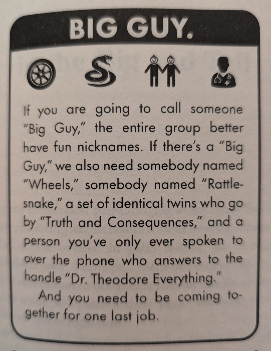 Hey <a href="/IanKarmel/">ian karmel</a>, reading #TShirtSwimClub. 
If you're Big Guy, safe to assume David is 'Wheels', <a href="/SeanSJordan/">Sean Jordan</a> is 'Rattlesnake', <a href="/zak_toscani/">Zak Toscani</a>/<a href="/shanetorres/">Shane</a> are 'Truth &amp; Consequences'?
Who is Dr. Theodore Everything? <a href="/IsaacKLee/">Isaac K. Lee</a> ?