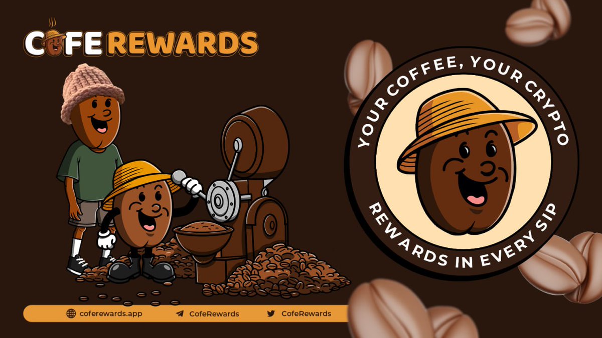 Kaliswhale's tweet photo. Something spectacular about this platform. Cofe rewards establishes a decentralized future for the global coffee community by introducing a tokenized loyalty program that appeals to coffee lovers and crypto enthusiasts alike. ☕️ #CofeRewards
@CoffeeMemeCoin @DianaSanchez_04 https://t.co/0PzvMv3c0n