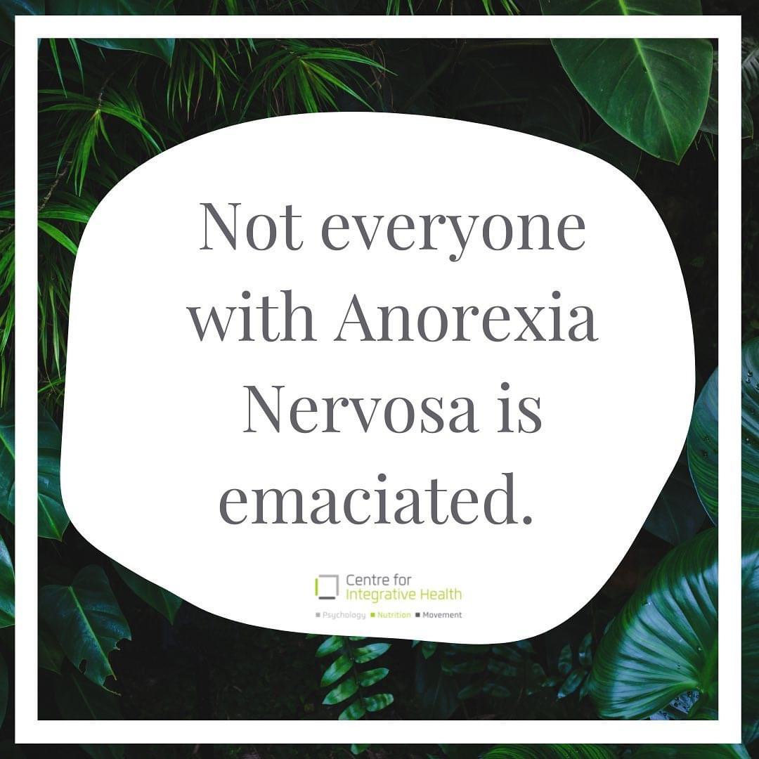 teamCFIH's tweet photo. Anorexia Nervosa is a serious eating disorder that can affect people of all shapes and sizes. Contrary to popular belief, it is not a diagnosis that is reserved only for those whom appear objectively underweight (compared to the average weighted person). https://t.co/J9CJwFGEQI