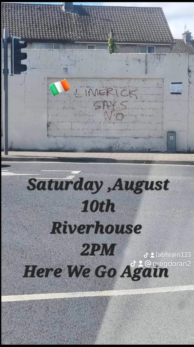 MwR2w's tweet photo. Maybe more #IPAS in #Limerick anyone have any info 
#sendthemback #IrelandisFull https://t.co/u0IePrgArL