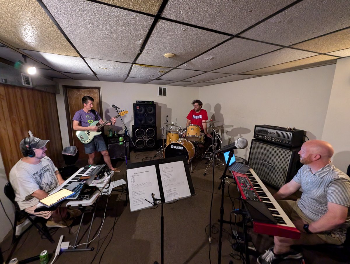 We're working hard -- for you! -- ahead of our show this Thursday (yes, very soon) at <a href="/MilkBoyPhilly/">MilkBoy Philadelphia</a> with Pep Rally and Fair Game. (See this evidence from practice.)

It's the perfect way to kick off another summer weekend in Philly. 🤎

milkboyphilly.com/listing/pep-ra…