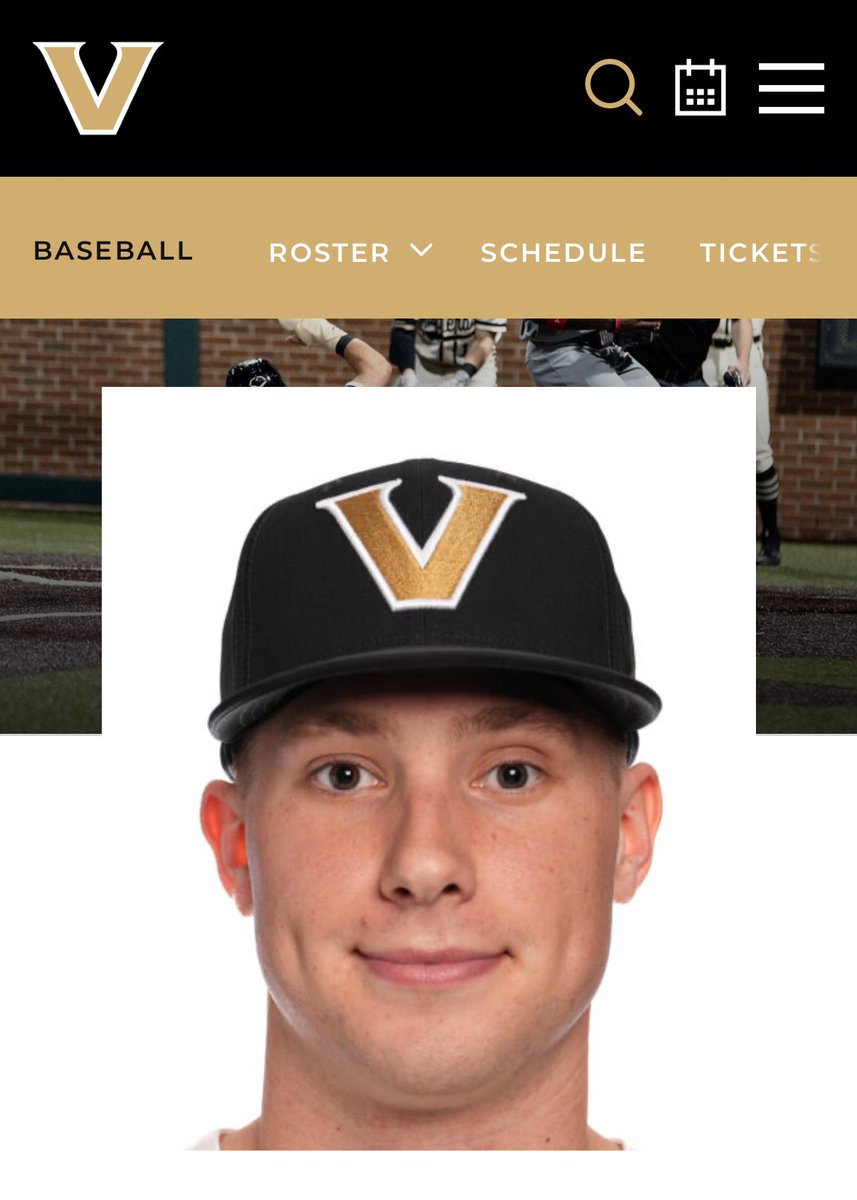 Wes_Jenkins1's tweet image. For my NASCAR people. I am working on a documentary about college baseball and I came across this guy’s headshot and you can’t convince me that he and @JHNemechek are not long lost twins
