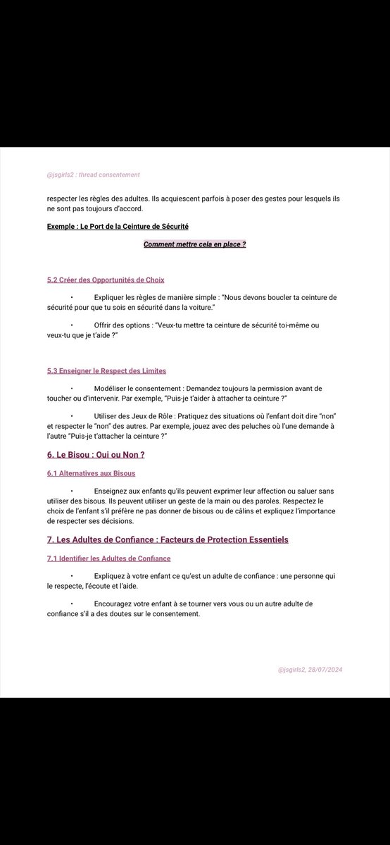 jsgirls2's tweet photo. THREAD : CONSENTEMENT 

Le consentement est un concept fondamental qui peut être enseigné dès le plus jeune âge. 
Voici comment j’ai mis en place de manière réfléchie et adaptée le consentement pour mon enfant, de sa naissance jusqu’à ses 2 ans seulement. https://t.co/Re2PHhFm2G
