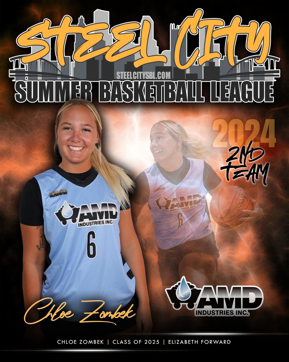 2024 2nd Team All Star - Chloe Zombek | AMD
<a href="/zombek_chloe/">Chloe Zombek</a> <a href="/MVI_sports/">MVI Sports</a>
1% of the 1st team vote 10% of the 2nd Team vote