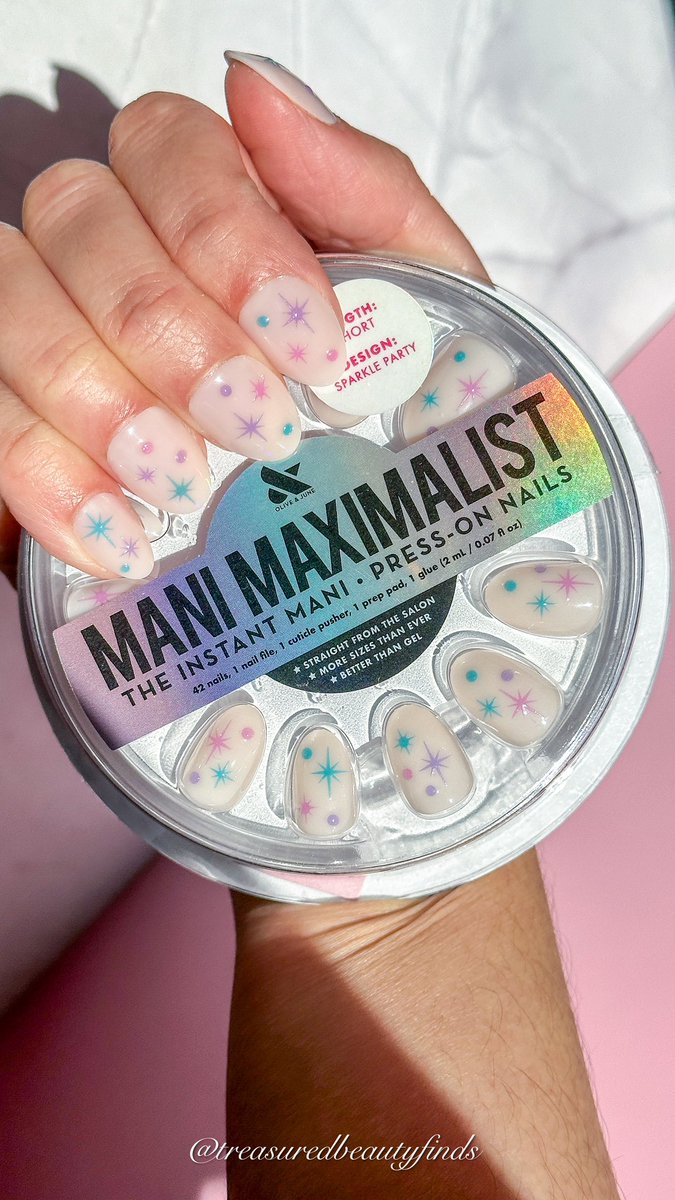 TBFINDS's tweet photo. Instant Mani 💅✨
Grab these super easy and durable press ons! Only $9.99 🙃
➡️ https://t.co/SIOHv5K9Wu
#selfcaresunday #manicure #beauty #makeup #nails #OlympicGames #Paris2024 *link is affiliate https://t.co/xaoMzMC338