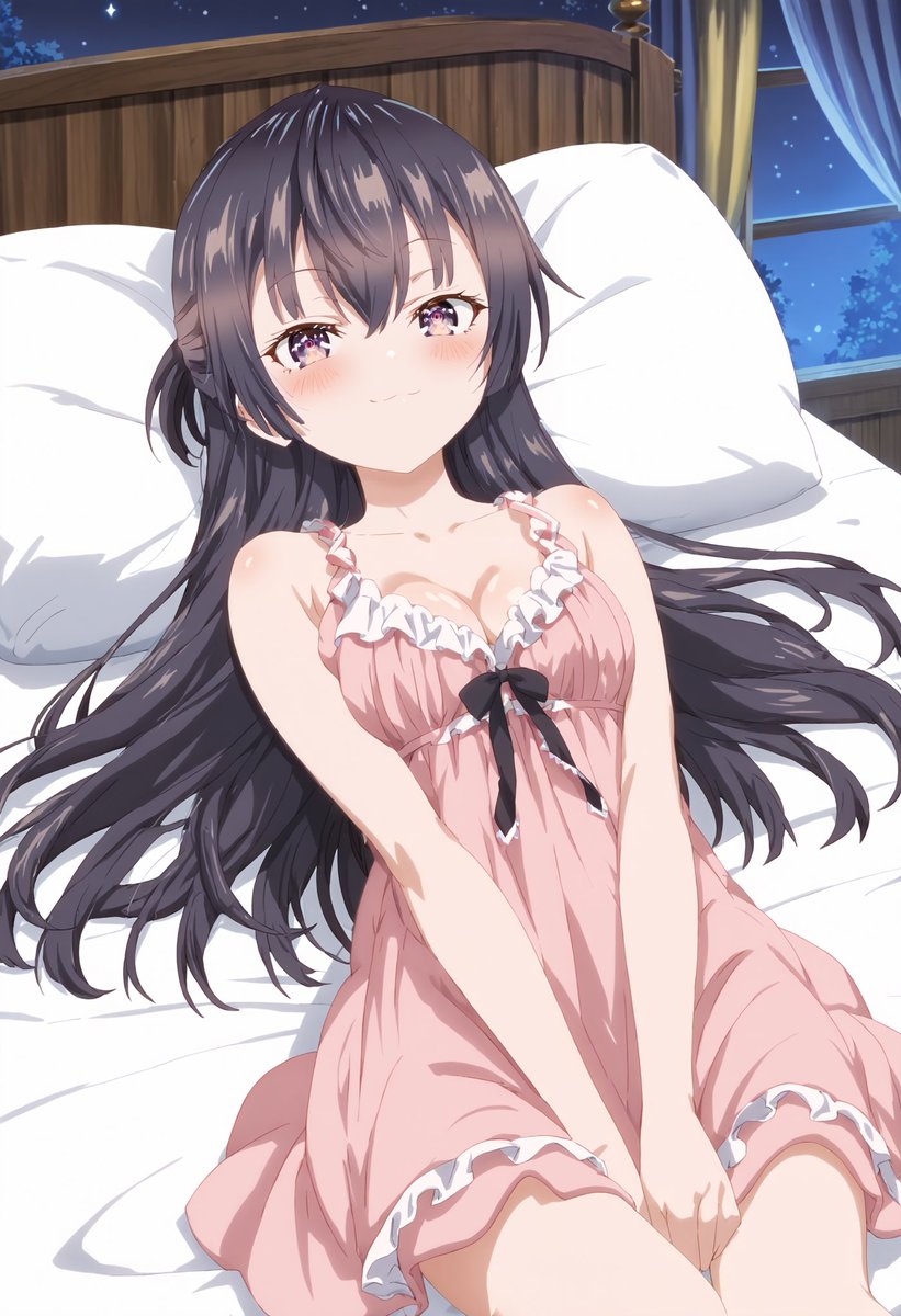 周防有希 #ロシデレ ネグリジェ有希ちゃん🤎 みなさまおはようござい